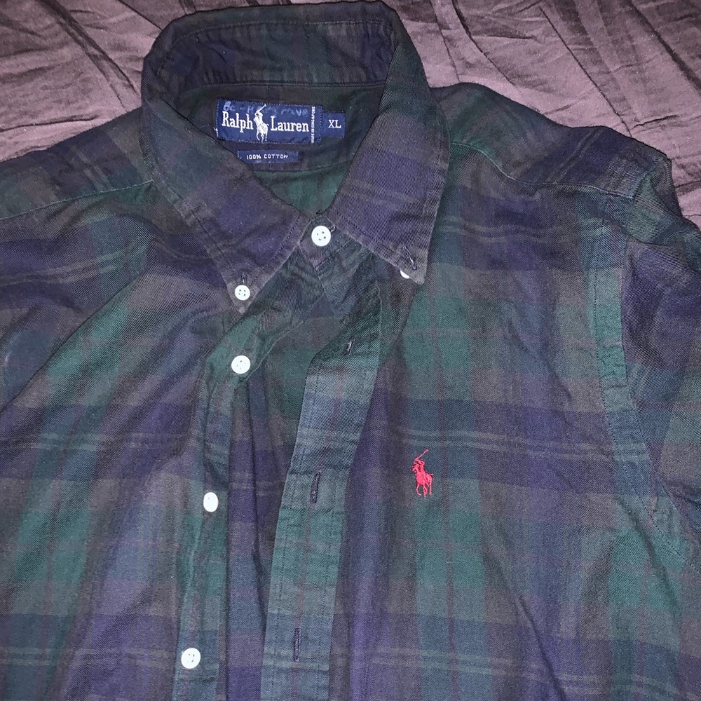 Vintage polo flannel